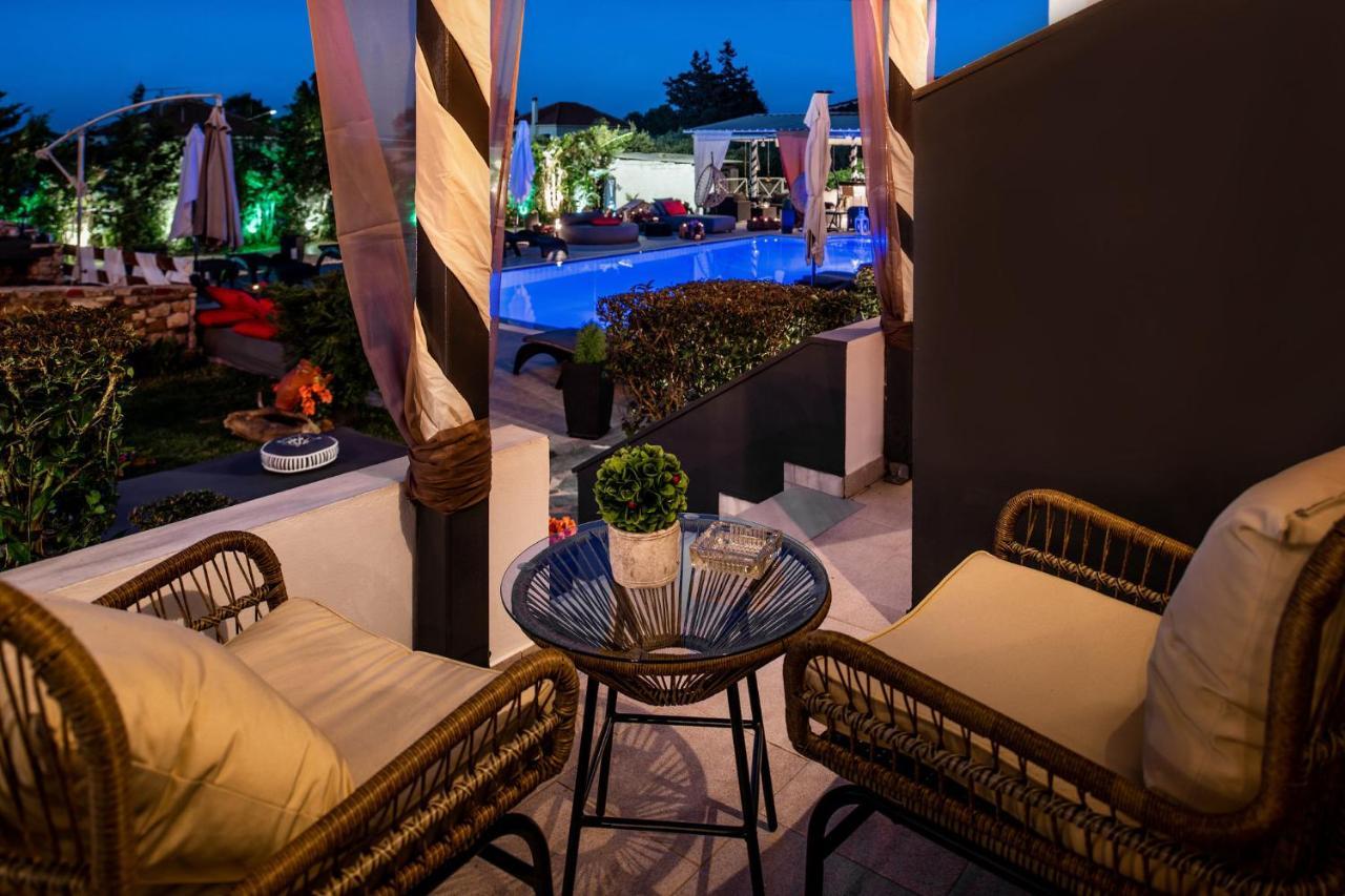 Villa Corali Apartments Sea Breath & Pool Amoudi Exteriör bild
