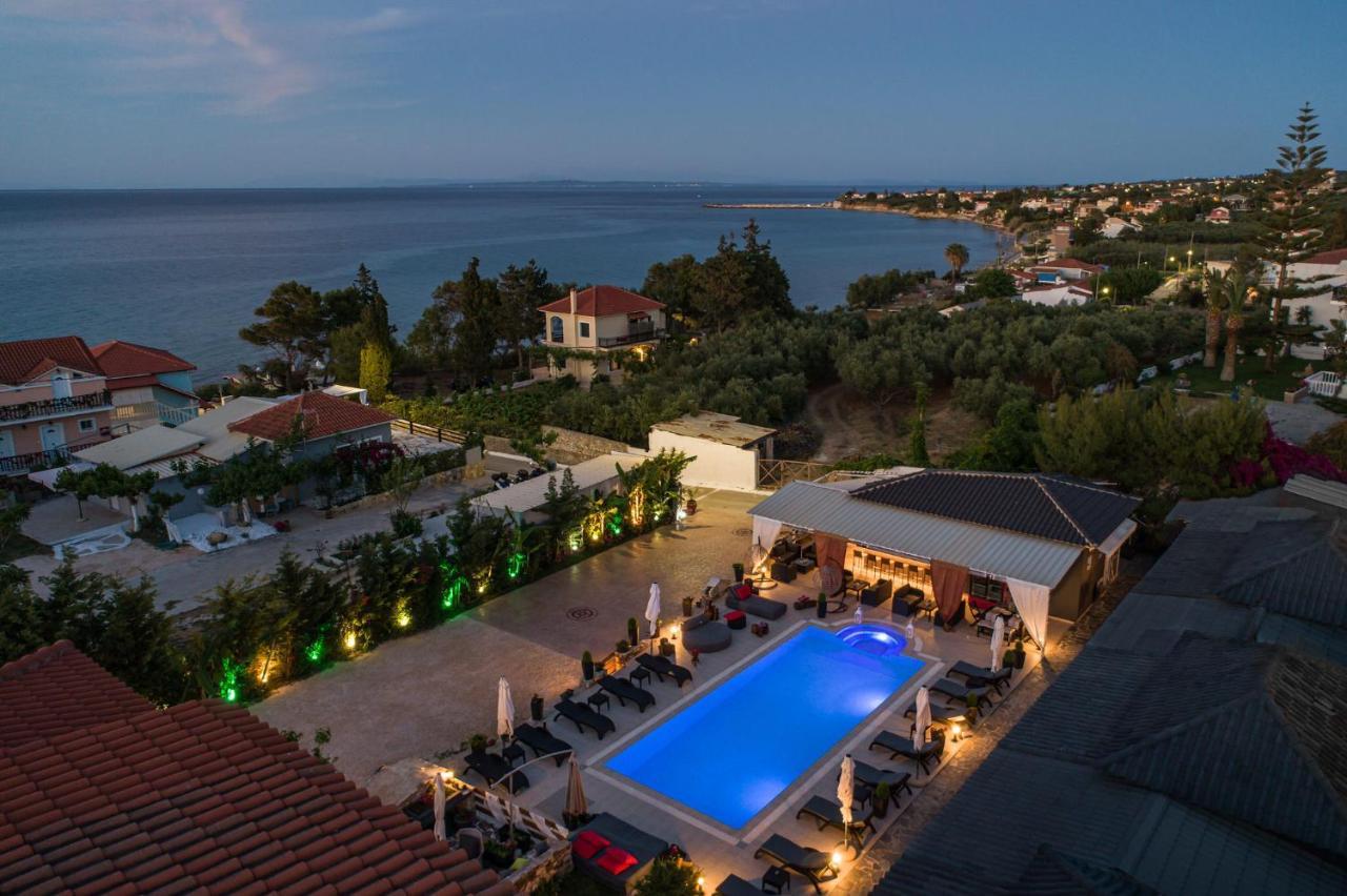 Villa Corali Apartments Sea Breath & Pool Amoudi Exteriör bild