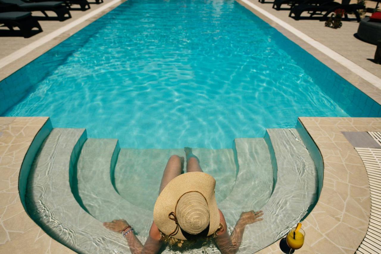 Villa Corali Apartments Sea Breath & Pool Amoudi Exteriör bild