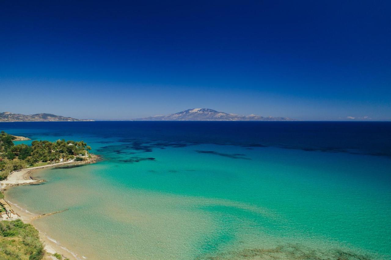 Villa Corali Apartments Sea Breath & Pool Amoudi Exteriör bild