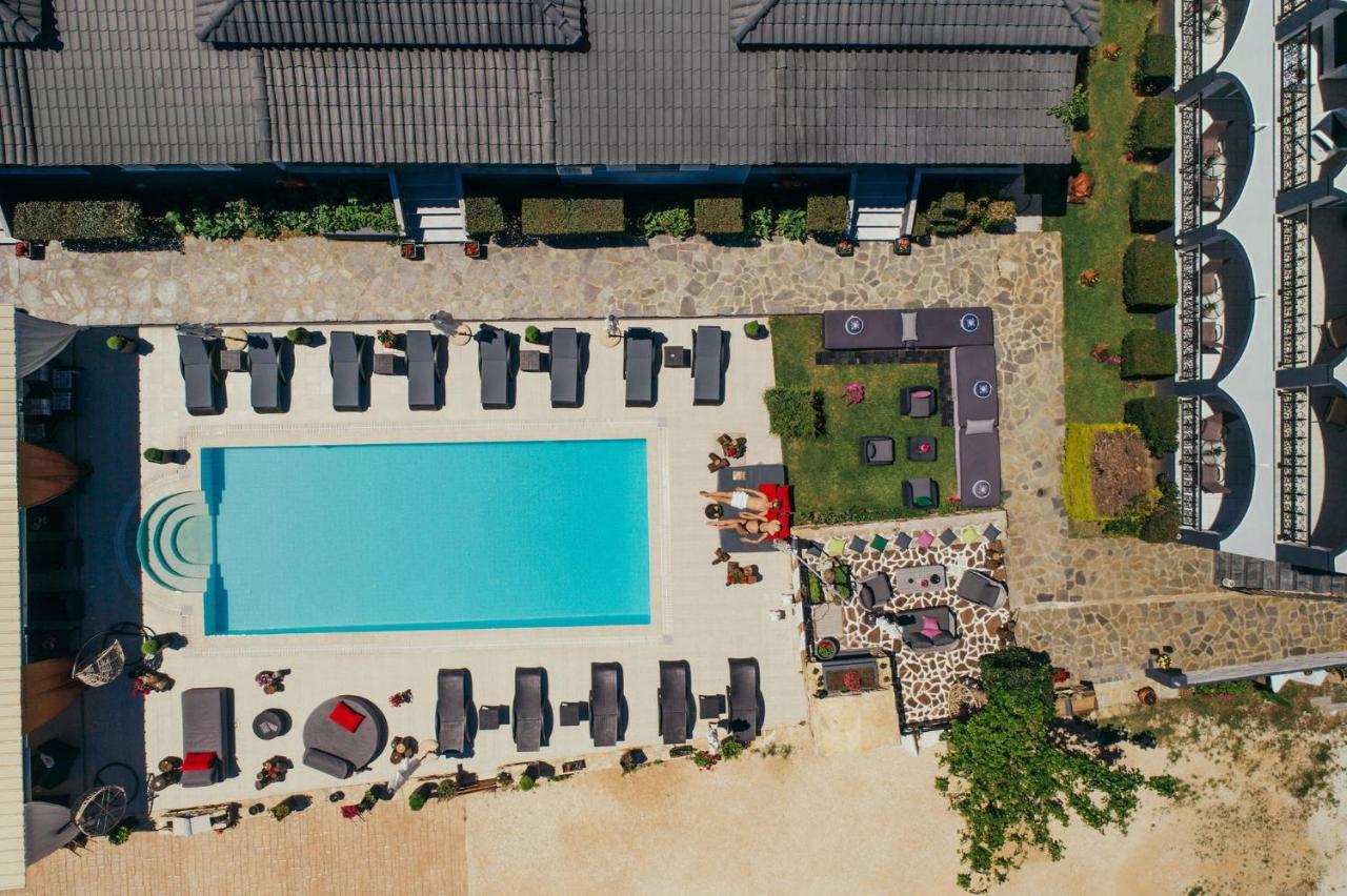 Villa Corali Apartments Sea Breath & Pool Amoudi Exteriör bild
