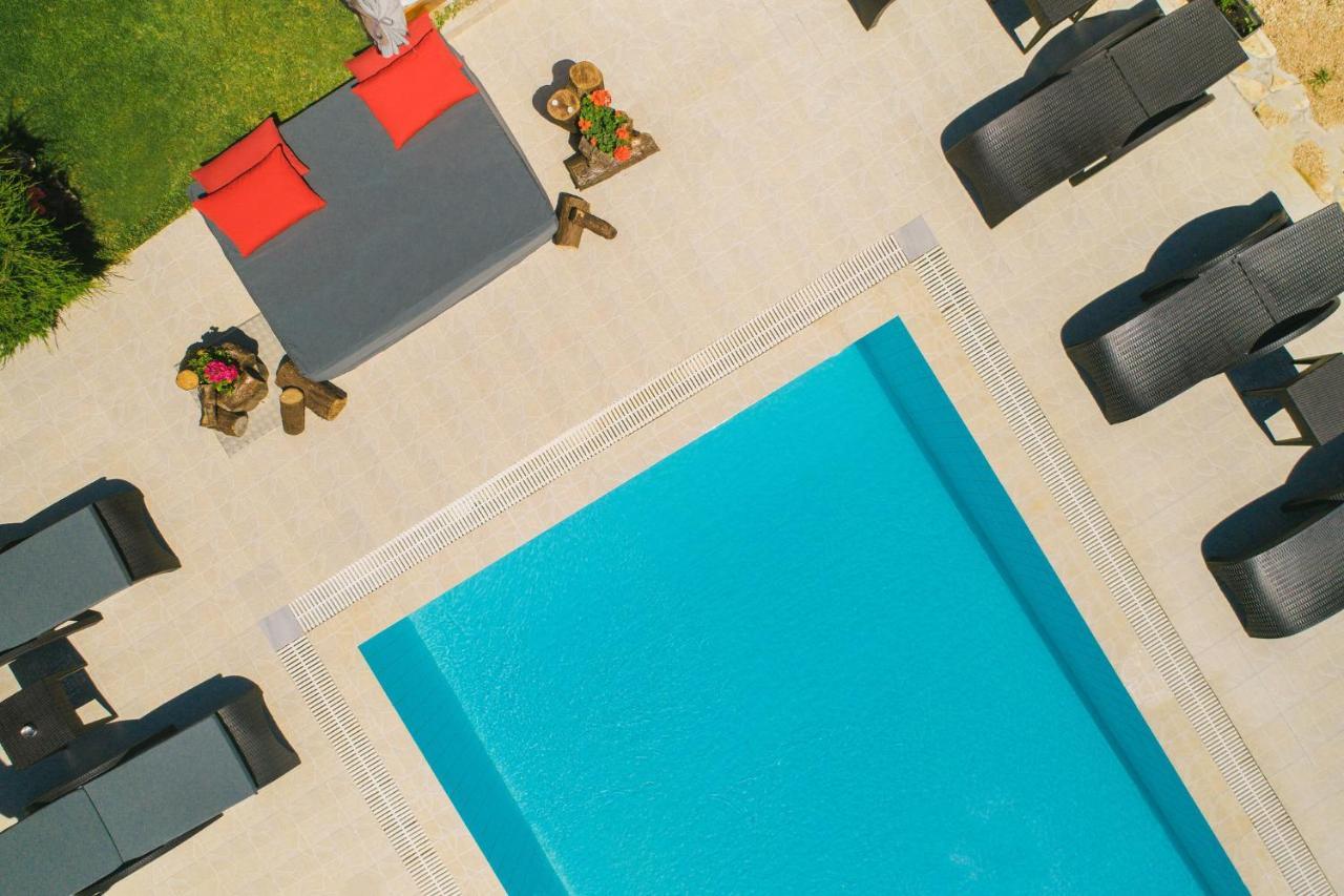 Villa Corali Apartments Sea Breath & Pool Amoudi Exteriör bild