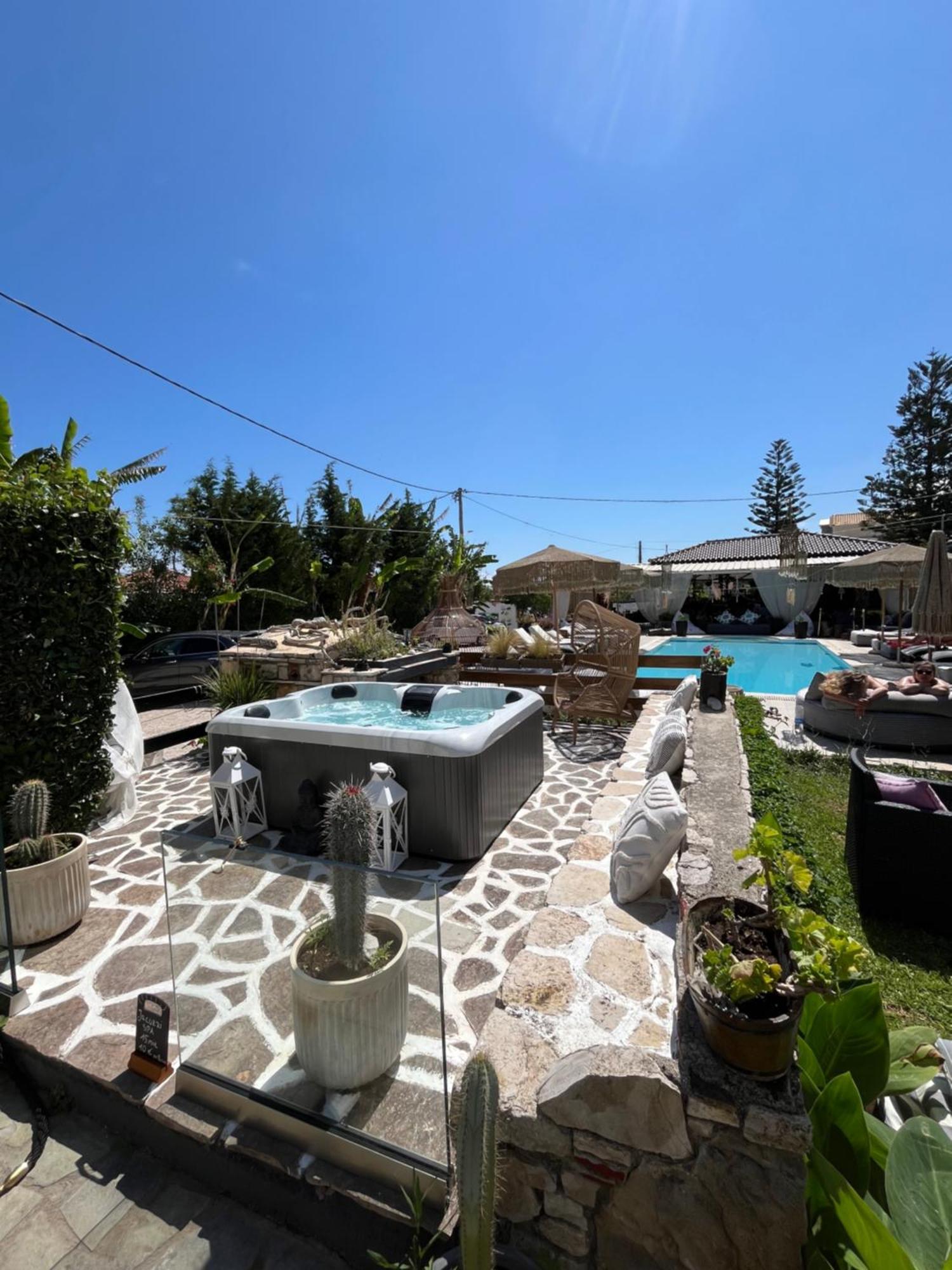 Villa Corali Apartments Sea Breath & Pool Amoudi Exteriör bild