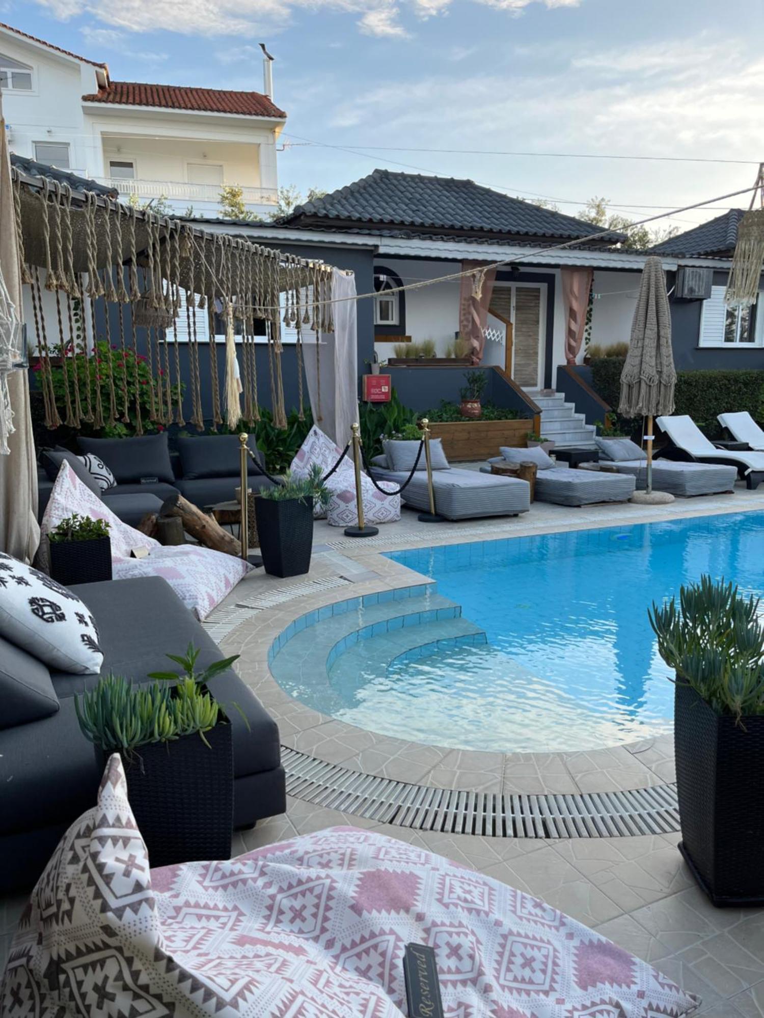 Villa Corali Apartments Sea Breath & Pool Amoudi Exteriör bild